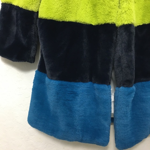Blank NYC Super Nova Color Block Faux Fur … - Picture 11 of 15